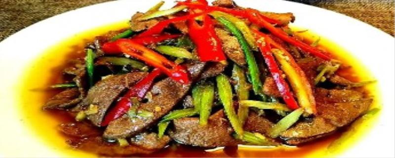 猪肝怎么炒好吃