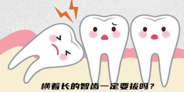嘴里长了智齿一定要拔掉吗