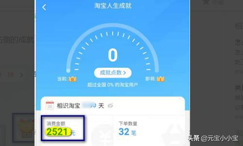 淘宝人生成就怎么查看