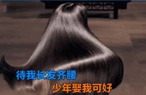 “待我长发及腰,少年你娶我可好”是什么梗?
