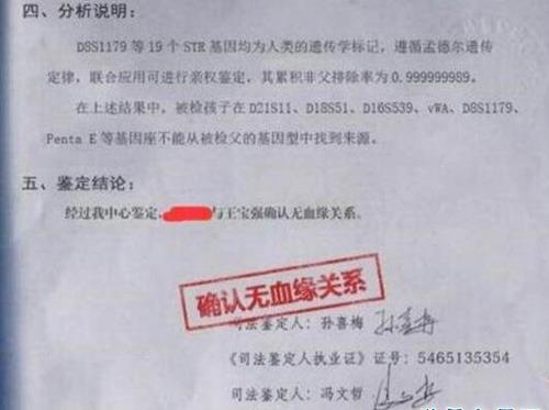 王宝强的孩子是亲生的吗