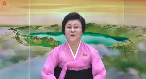 现任朝鲜中央电视台播音员介绍 女播音员