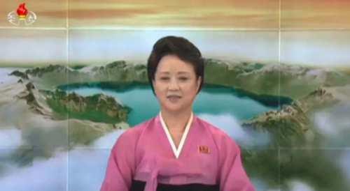 现任朝鲜中央电视台播音员介绍 女播音员