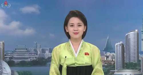 现任朝鲜中央电视台播音员介绍 女播音员
