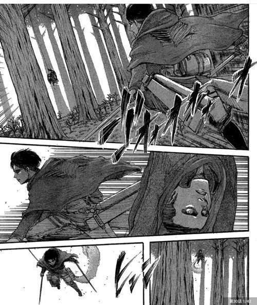 进击的巨人 盘点 漫画中利威尔的高帅画面