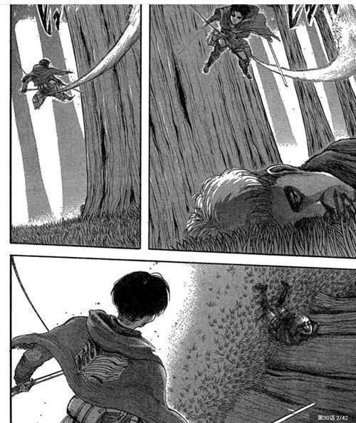 进击的巨人 盘点 漫画中利威尔的高帅画面