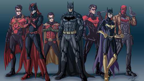 蝙蝠家族成员简介