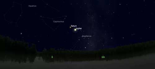 12月21日将现罕见天象奇观 三星连珠木土合璧 会是不祥之兆吗