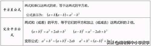 初一下册数学知识点
