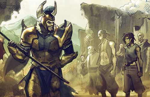 DOTA 英雄编年史 十 军团指挥官