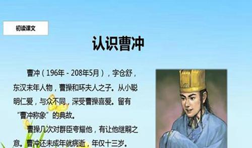 曹冲是怎么死的