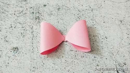 简单蝴蝶结折纸教程 怎么折蝴蝶结