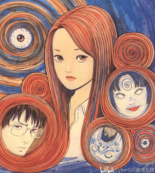 旋涡狂 蜗牛人 扭曲肢体 伊藤润二带你走进旋涡世界