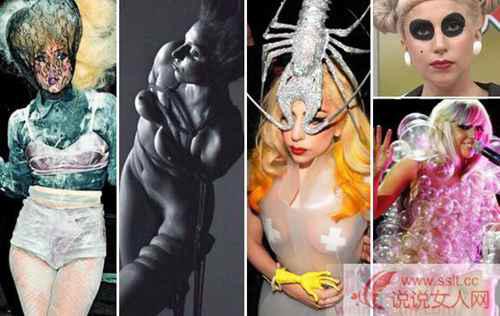 lady gaga的奇装异服