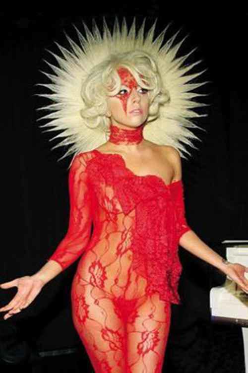 lady gaga的奇装异服