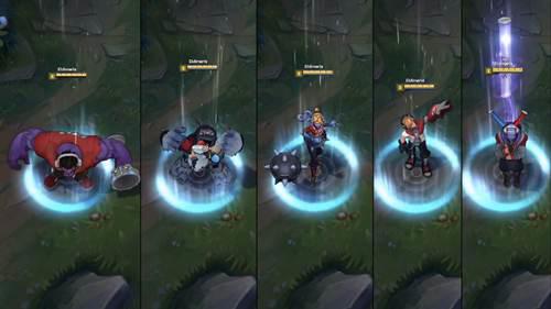 盘点英雄联盟全球总决赛S1S9历届总冠军皮肤