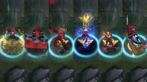 盘点英雄联盟全球总决赛S1S9历届总冠军皮肤