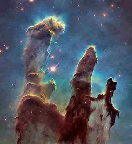 创生之柱有多大 星云创生之柱越看越恐怖