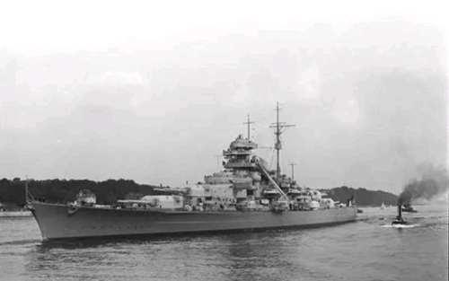 俾斯麦号战列舰图集 战前