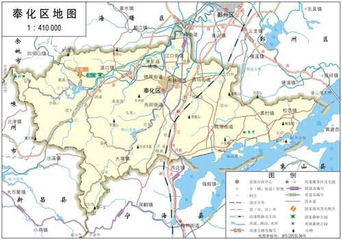 宁波市6区2市2县标准地图2019版