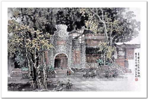 九寨风情打一数字