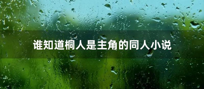 谁知道桐人是主角的同人小说