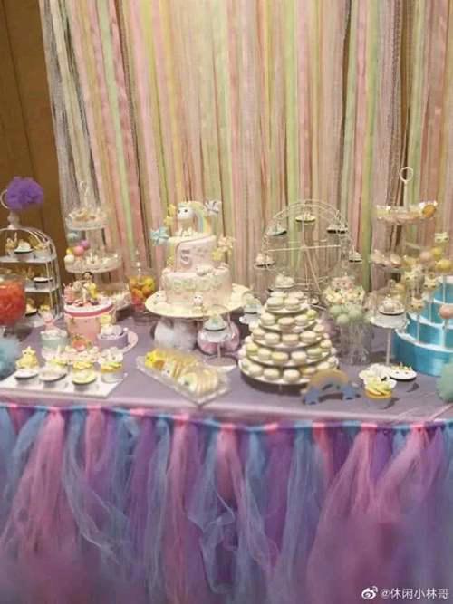 小糯米生日会现场曝光 杨幂刘恺威离婚后首度合体为女儿庆生