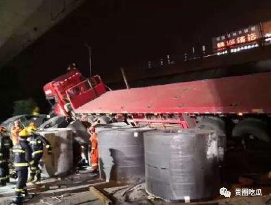 突发 无锡国道高架垮塌事件