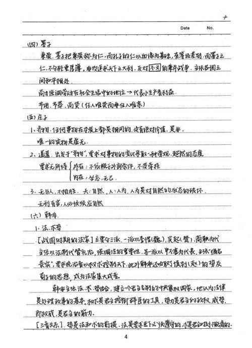 高考状元历史笔记 PDF版268页工整纯手写 知识点一网打尽