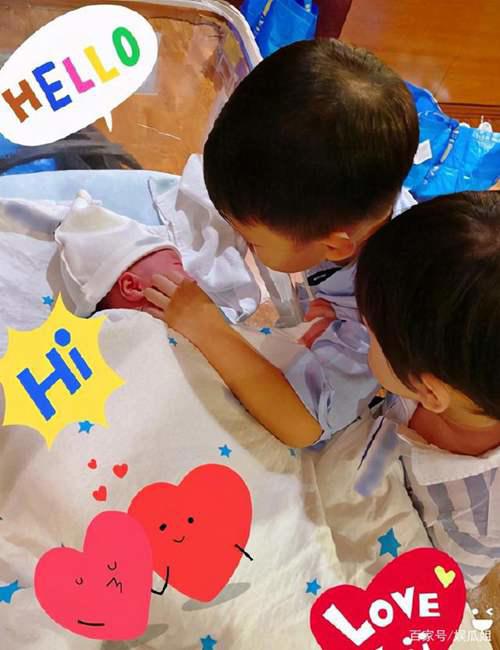 胡杏儿三胎生子