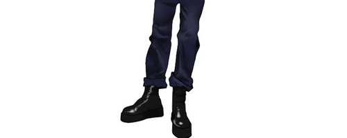 黑牛仔裤配什么上衣男