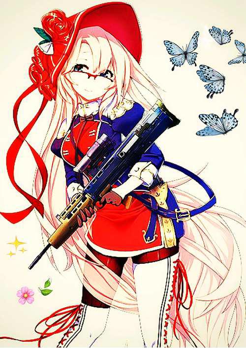 LA突击步枪amp少女前线战术人形