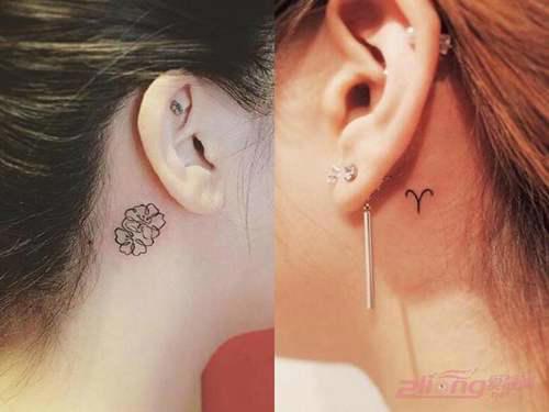 最受欢迎的女生简单小图案纹身