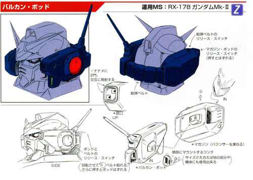 UCMS兵器图鉴 实弹射击武器 火神炮