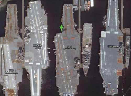 谷歌卫星地图下令人震撼的画面