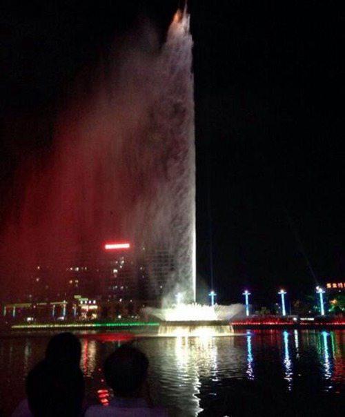 亚洲第一高喷泉