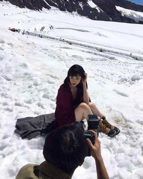 崔雪莉的ins诡照事件