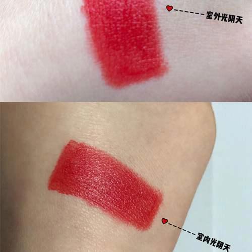 欧莱雅R518口红试色