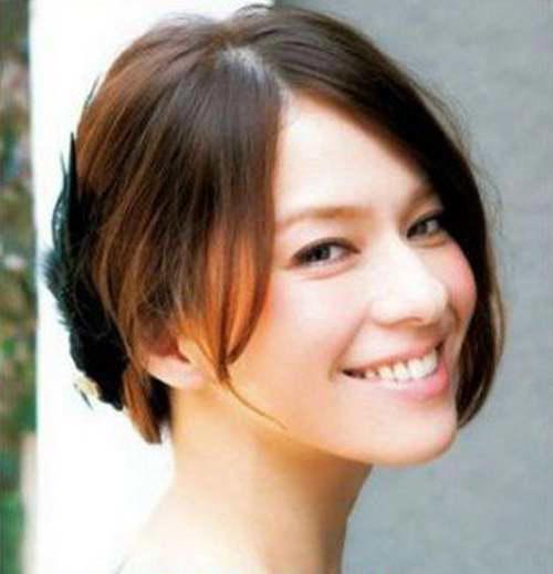 齐肩短发如何扎好看