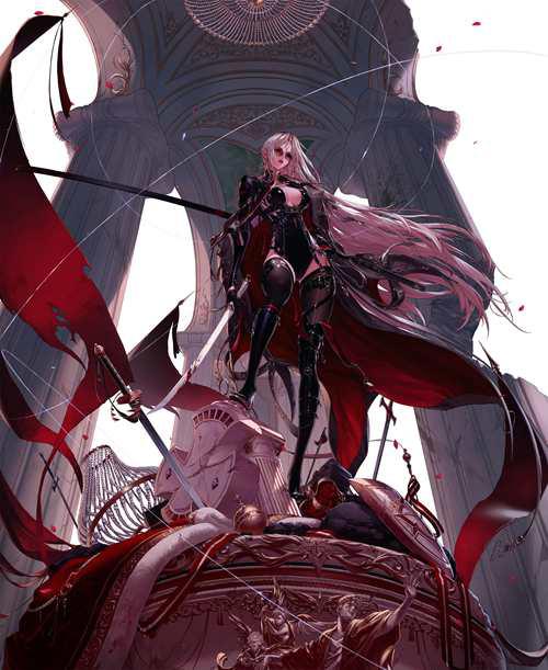 女鬼剑新职业刃影 职业觉醒立绘