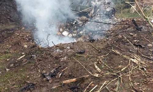 一架军用飞机在塞尔维亚洛兹尼察附近坠毁