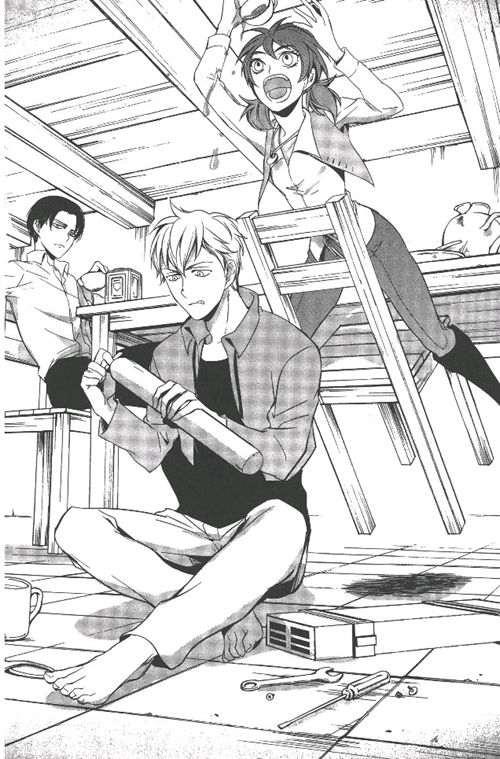 进击的巨人兵长外传无悔的选择番外篇 漫画