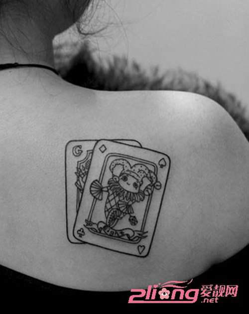 精选五款适合女生的纹身图腾