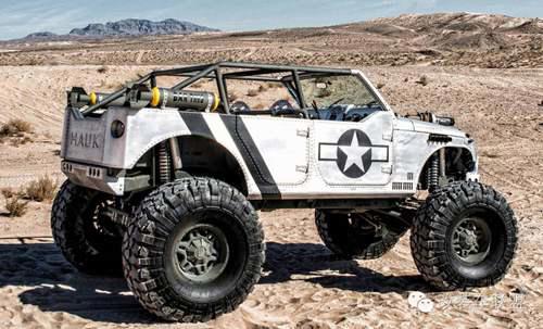 重口味金属风格改装 被改活的Jeep 牧马人