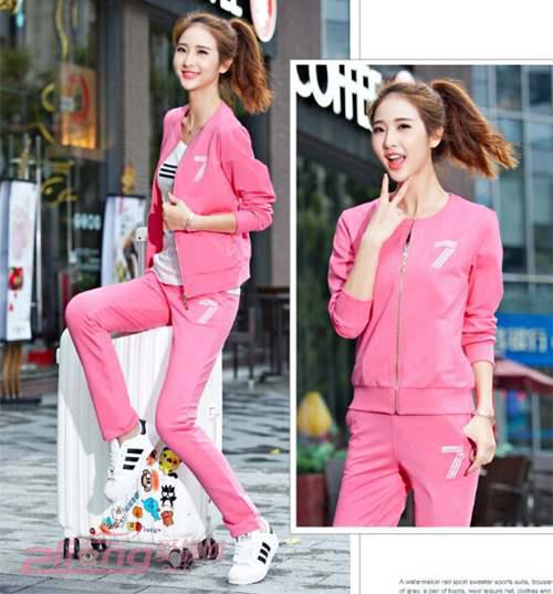 秋装新款女式休闲运动服套装