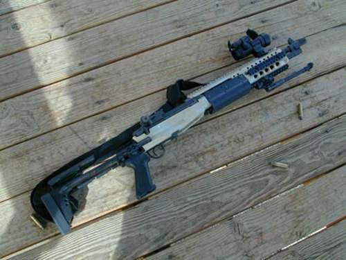 轻武器科普之M14EBR 吃鸡里的MK14原来是他
