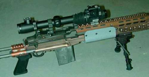 轻武器科普之M14EBR 吃鸡里的MK14原来是他