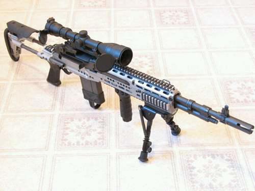 轻武器科普之M14EBR 吃鸡里的MK14原来是他