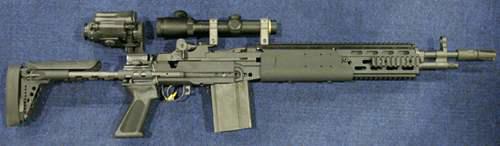 轻武器科普之M14EBR 吃鸡里的MK14原来是他