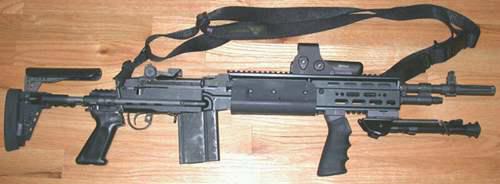 轻武器科普之M14EBR 吃鸡里的MK14原来是他